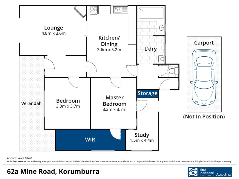 62A Mine Road, Korumburra VIC 3950 Floorplan