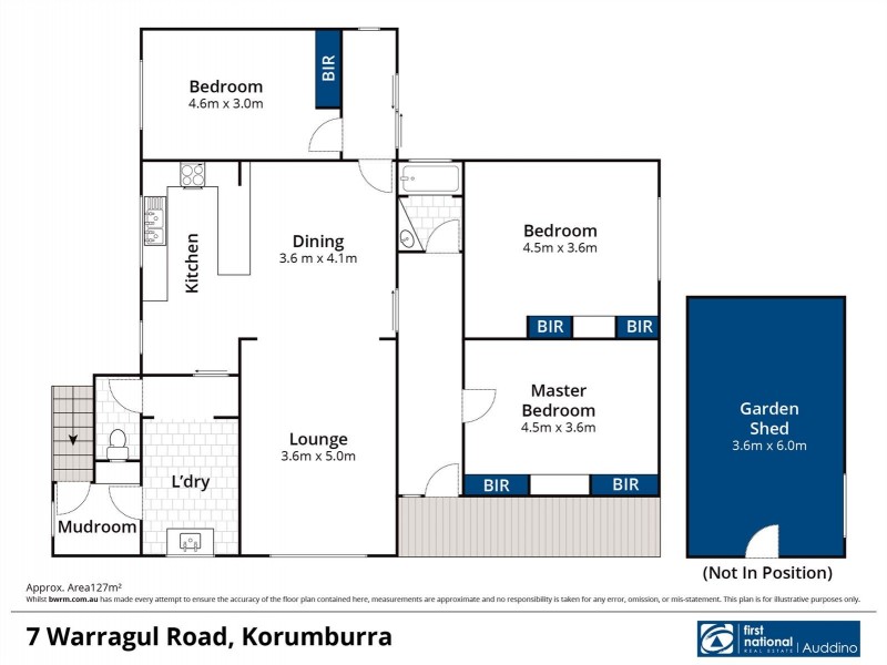 7 Warragul Road, Korumburra VIC 3950 Floorplan