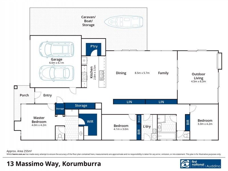 13 Massimo Way, Korumburra VIC 3950 Floorplan