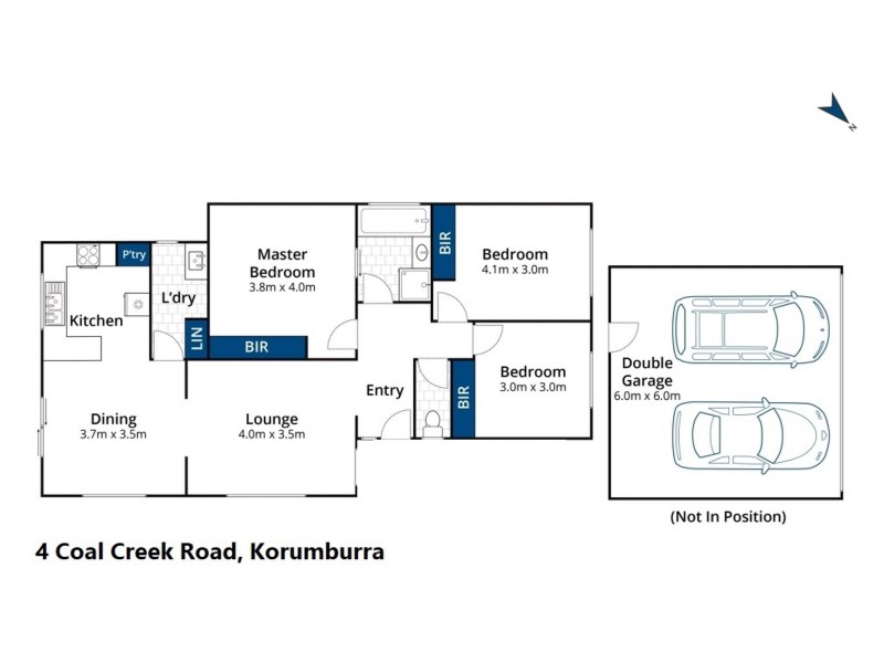 4 Coal Creek Road, Korumburra VIC 3950 Floorplan