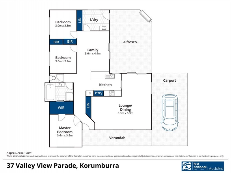 37 Valley View Parade, Korumburra VIC 3950 Floorplan