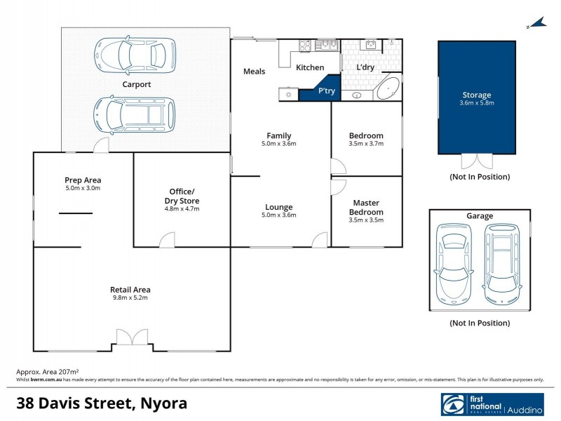 38 Davis Street, Nyora VIC 3987 Floorplan