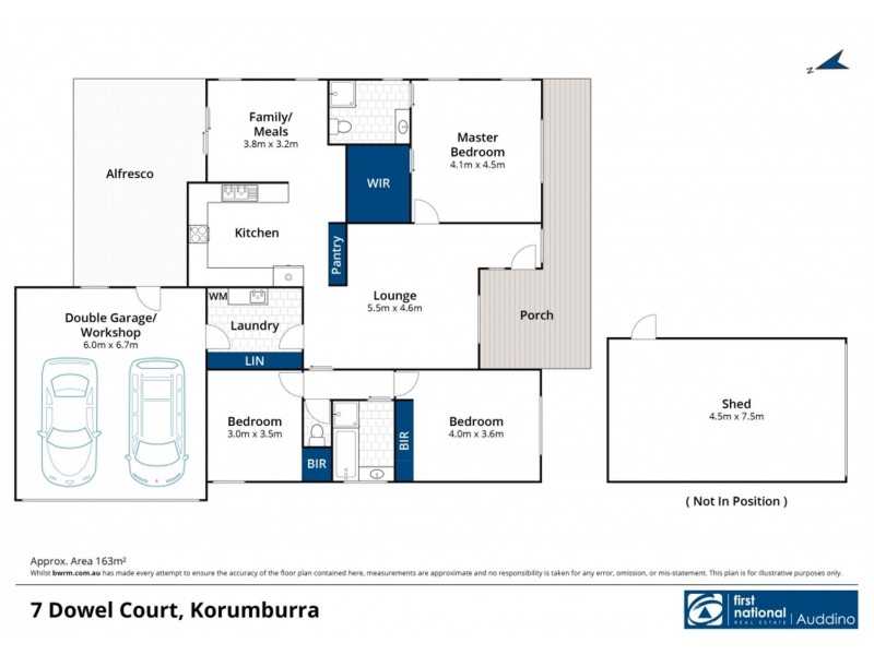 7 Dowel Court, Korumburra VIC 3950 Floorplan