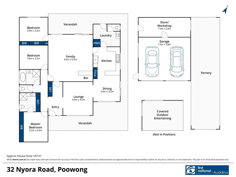 32 Nyora Road, Poowong VIC 3988 Floorplan