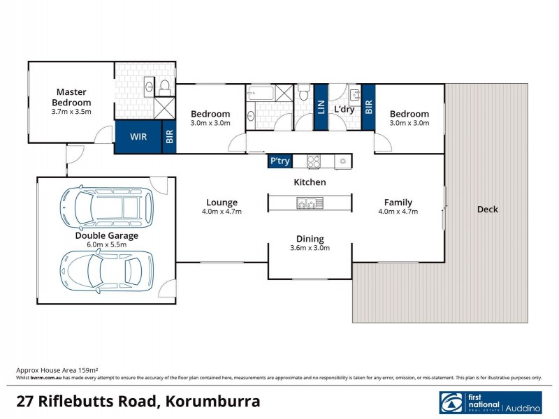 27 Riflebutts Road, Korumburra VIC 3950 Floorplan