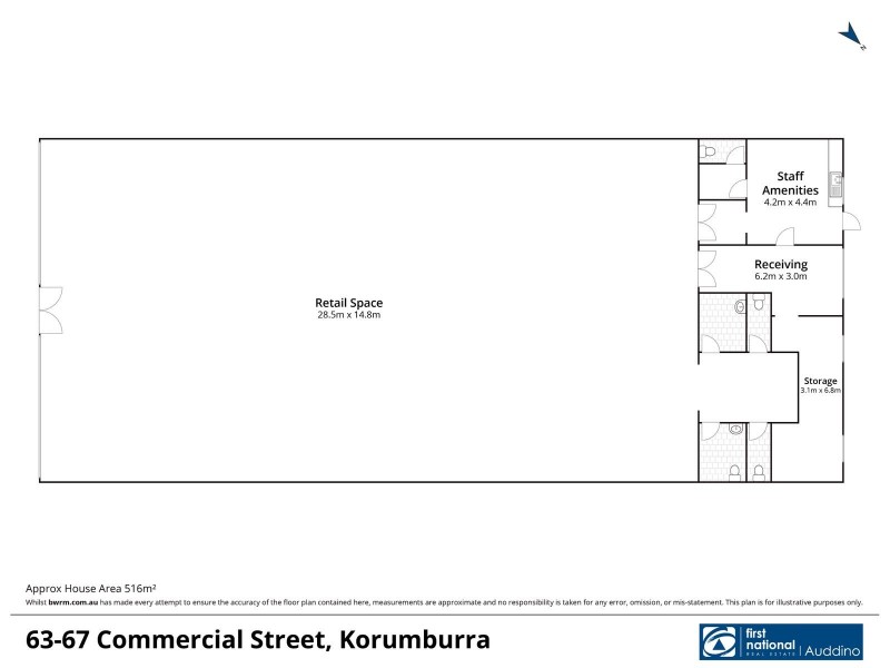 63-67 Commercial Street, Korumburra VIC 3950 Floorplan