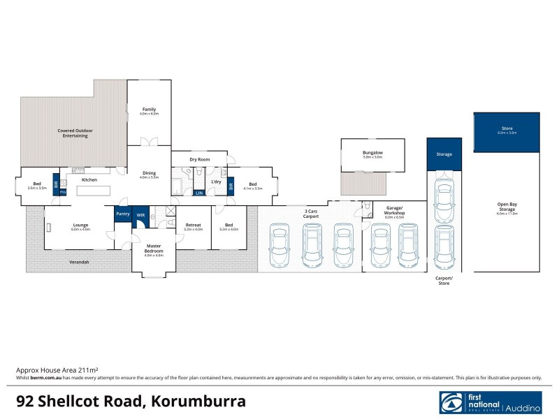 92 Shellcot Road, Korumburra VIC 3950 Floorplan