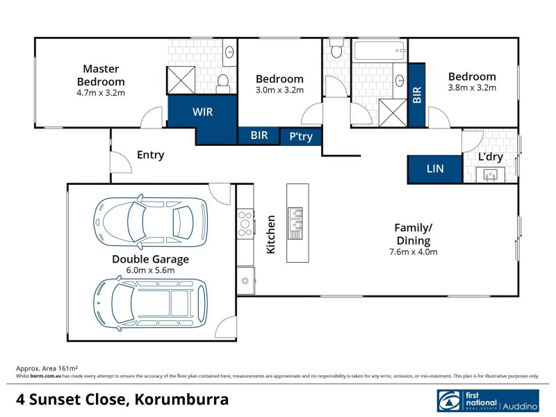 4 Sunset Close, Korumburra VIC 3950 Floorplan