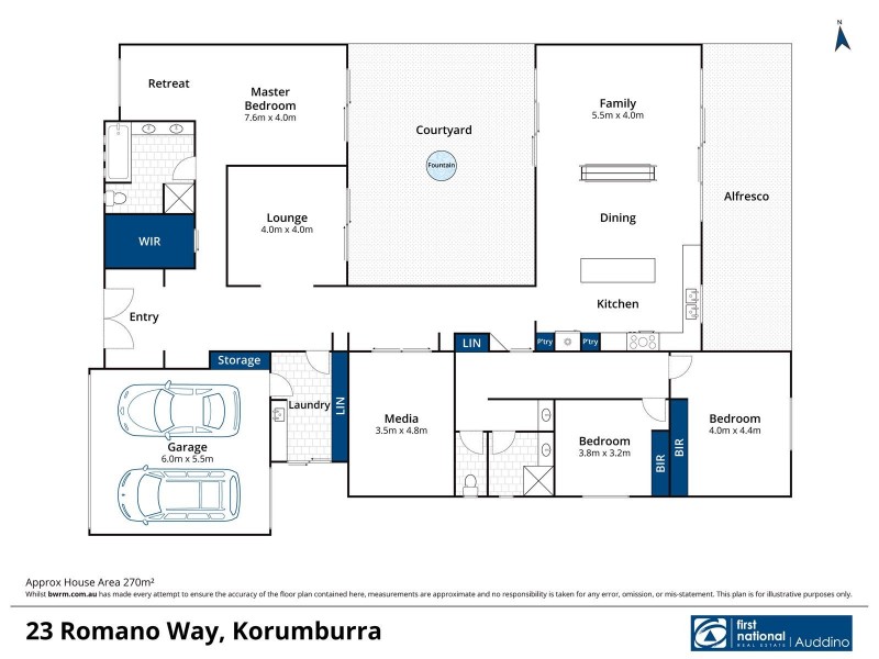 23 Romano Way, Korumburra VIC 3950 Floorplan