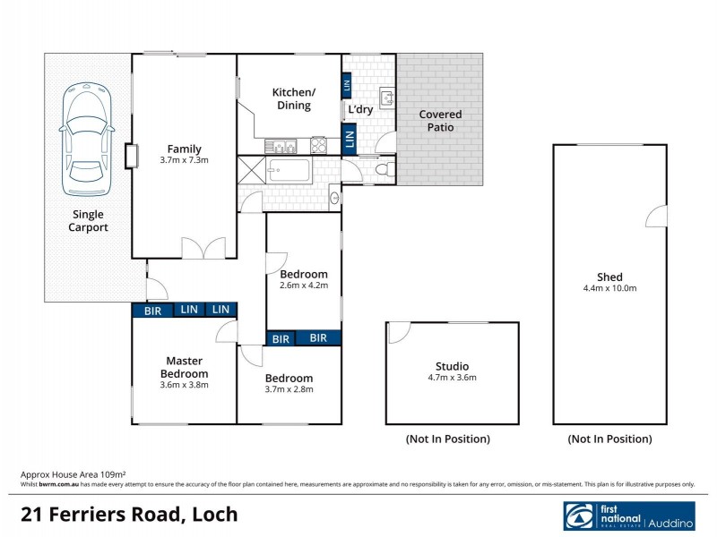 21 Ferriers Road, Loch VIC 3945 Floorplan