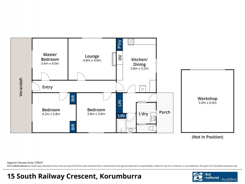 15 South Railway Crescent, Korumburra VIC 3950 Floorplan