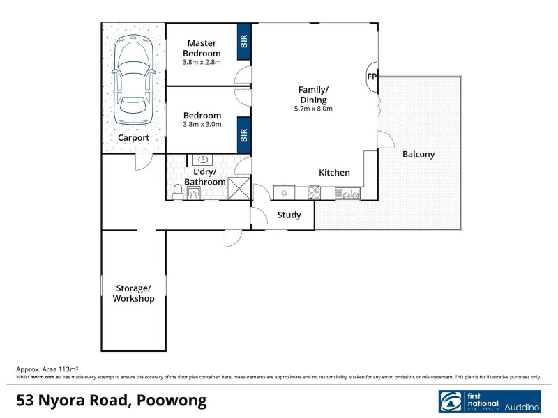 53-59 Nyora Road, Poowong VIC 3988 Floorplan