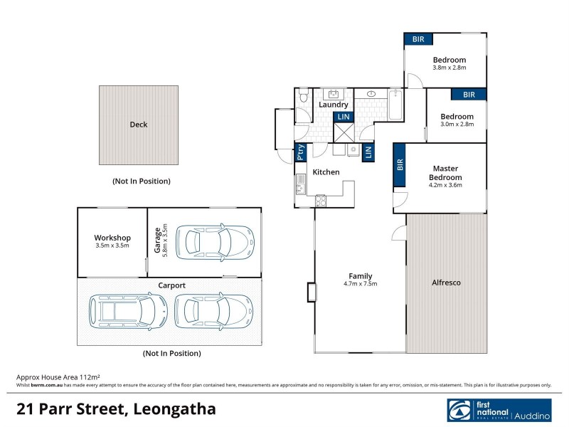 21 Parr Street, Leongatha VIC 3953 Floorplan