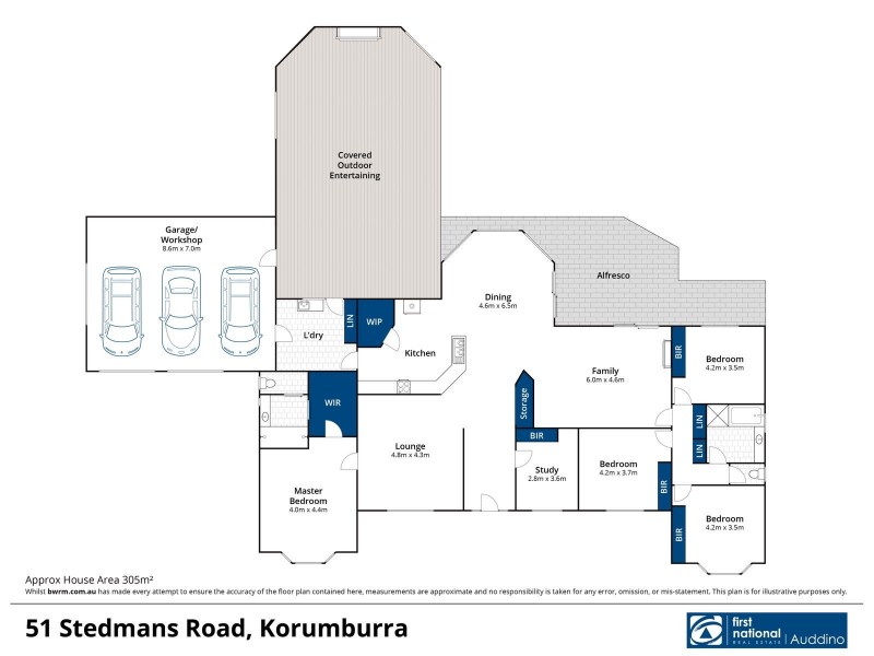 51 Stedmans Road, Korumburra VIC 3950 Floorplan