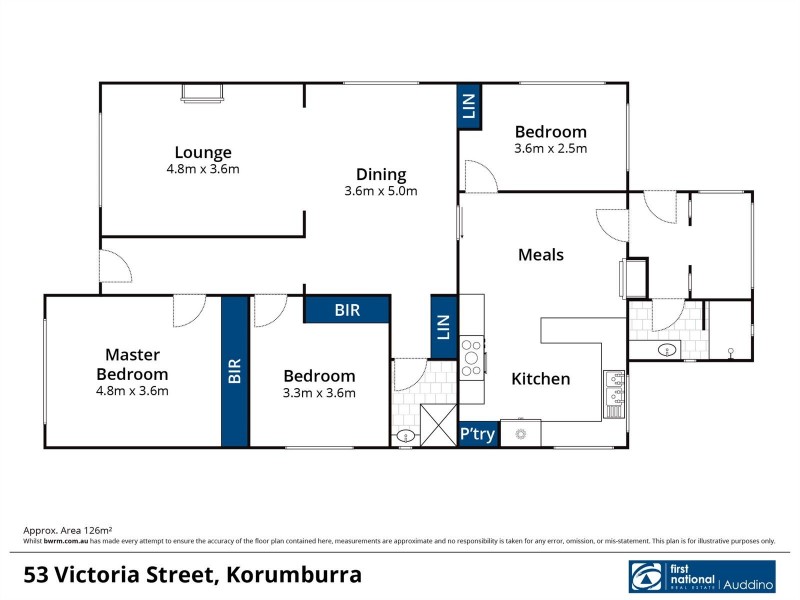 53 Victoria Street, Korumburra VIC 3950 Floorplan
