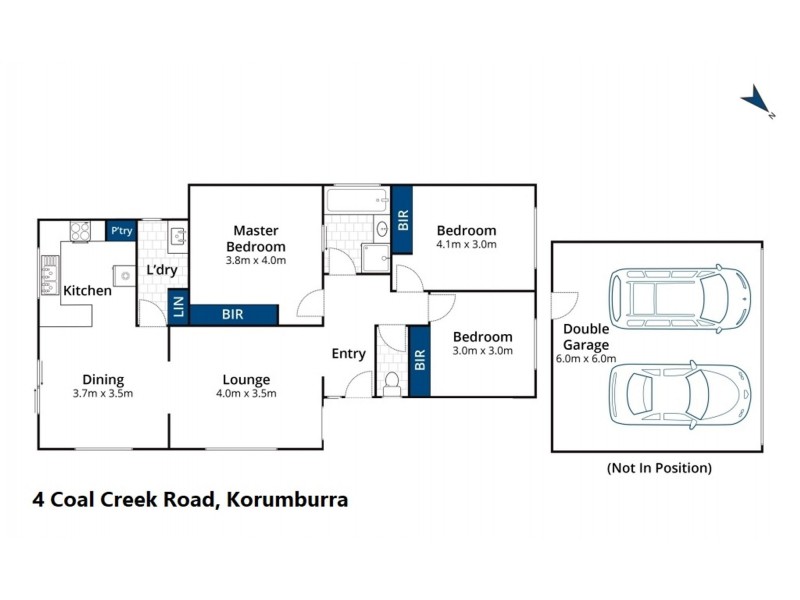4 Coal Creek Road, Korumburra VIC 3950 Floorplan