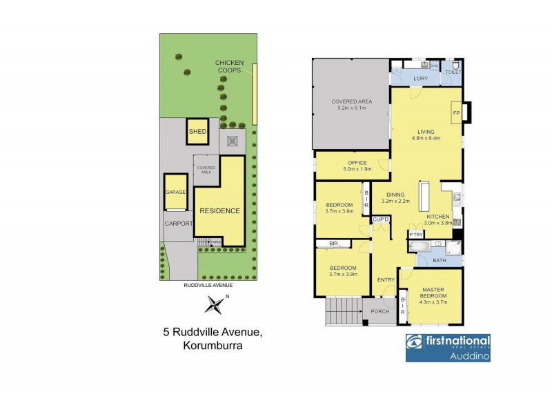 5 Ruddville Ave, Korumburra VIC 3950 Floorplan