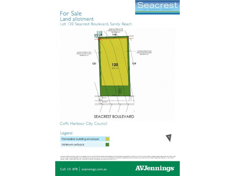 Lot 120 Seacrest Boulevard, Sandy Beach NSW 2456