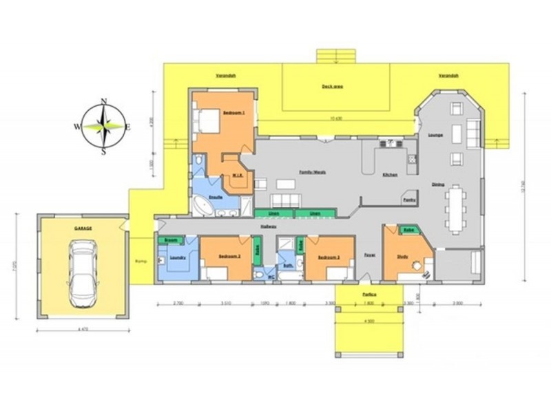16 St Marks Lane, Old Bar NSW 2430 Floorplan