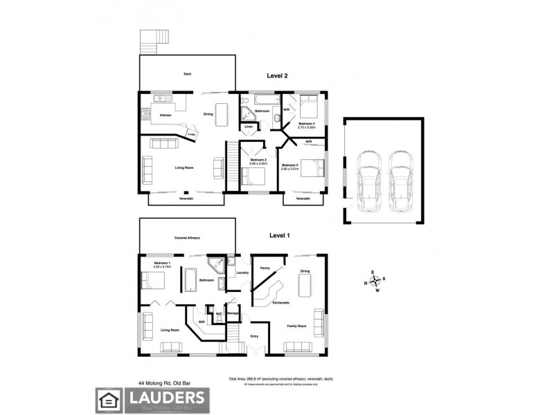 44 Molong Rd, Old Bar NSW 2430 Floorplan