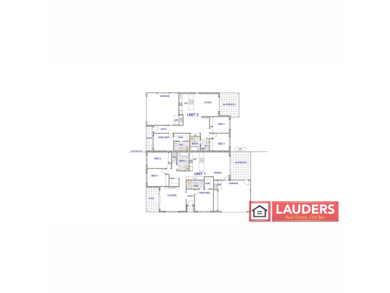 2/20 Bunyan Avenue, Old Bar NSW 2430 Floorplan