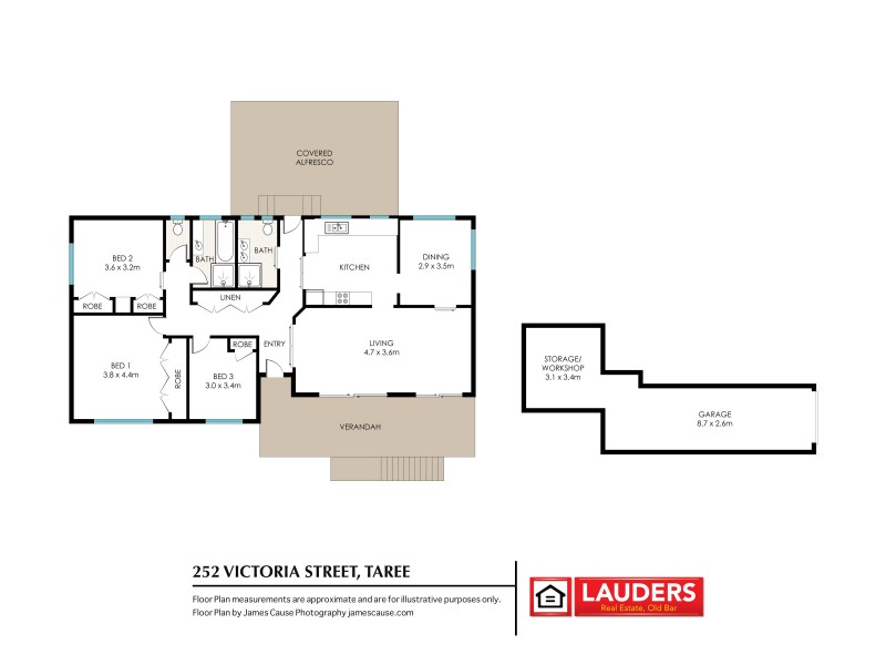 252 Victoria Street, Taree NSW 2430 Floorplan
