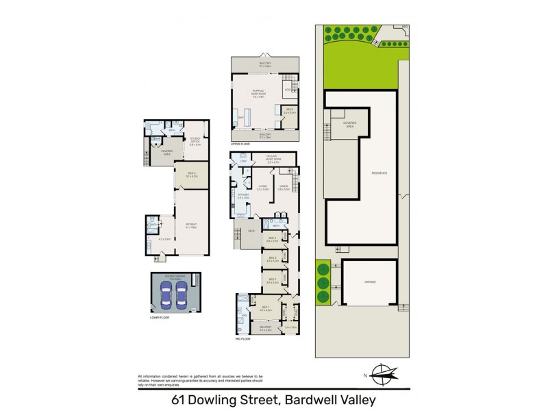 61 Dowling Street, Bardwell Valley NSW 2207 Floorplan