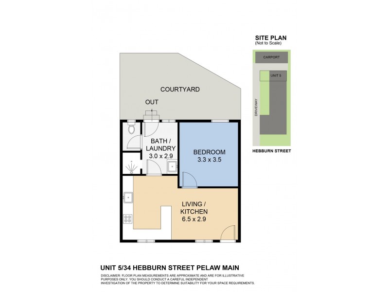 5/34 Hebburn Street, Pelaw Main NSW 2327 Floorplan