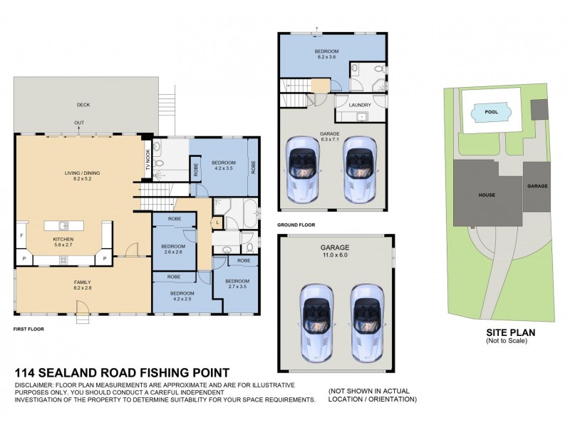 114 Sealand Road, Fishing Point NSW 2283 Floorplan