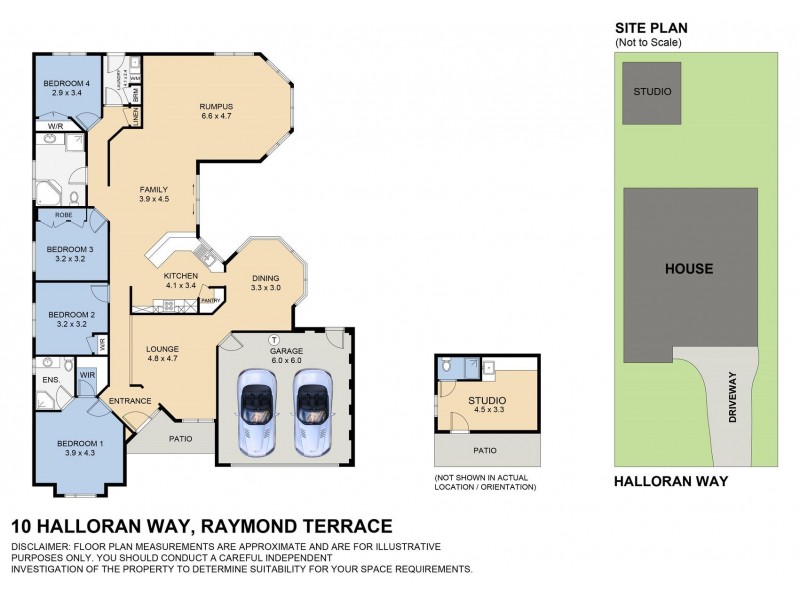 10  Halloran Way, Raymond Terrace NSW 2324 Floorplan