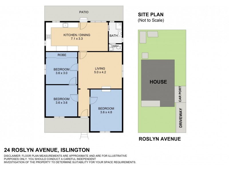 24 Roslyn Avenue, Islington NSW 2296 Floorplan