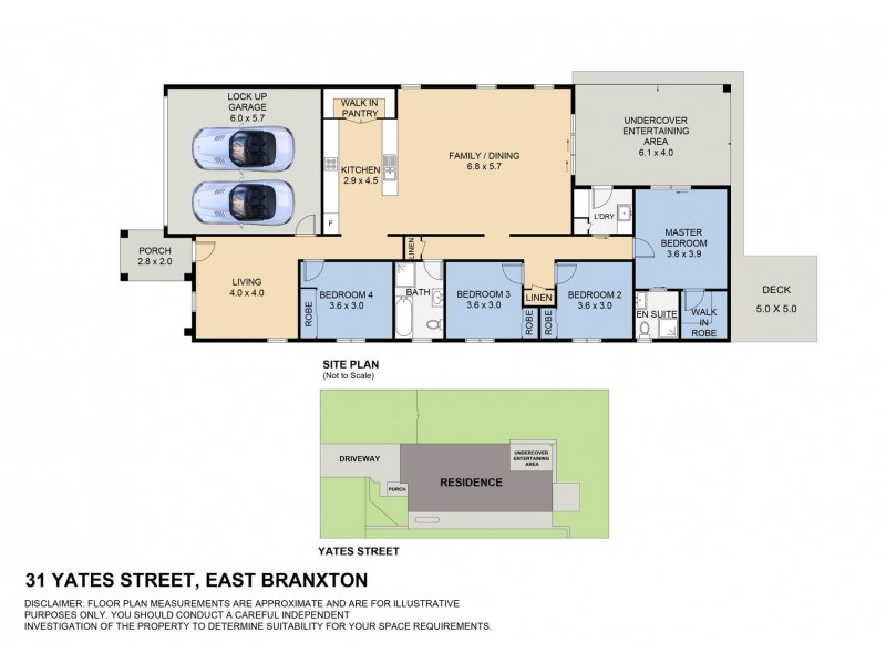 31 Yates Street, East Branxton NSW 2335 Floorplan