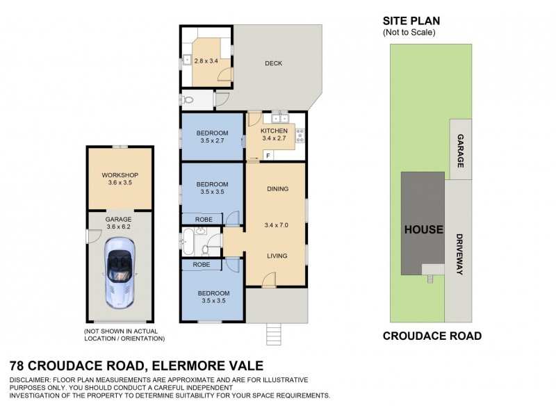 78 Croudace Road, Elermore Vale NSW 2287 Floorplan