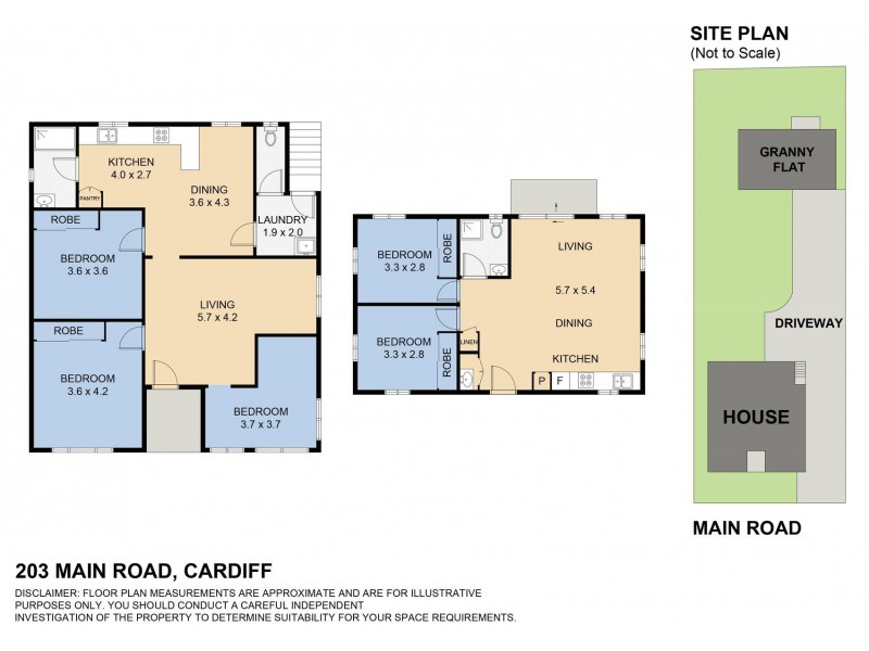 203 Main Road, Cardiff NSW 2285 Floorplan