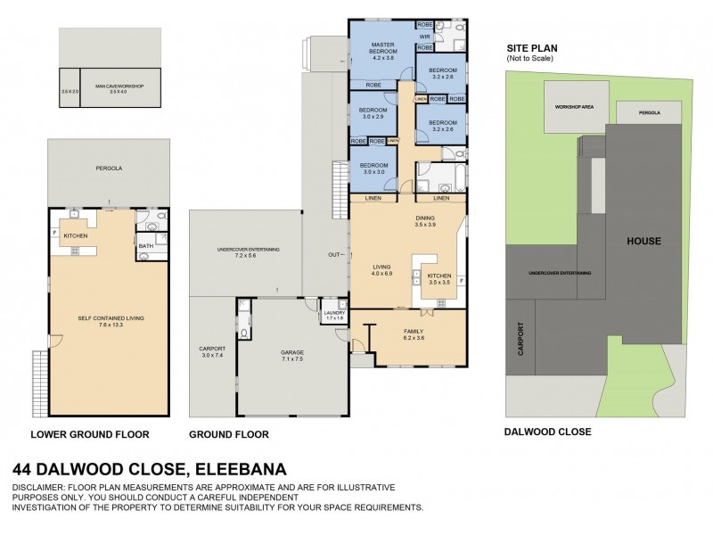 44 Dalwood Close, Eleebana NSW 2282 Floorplan