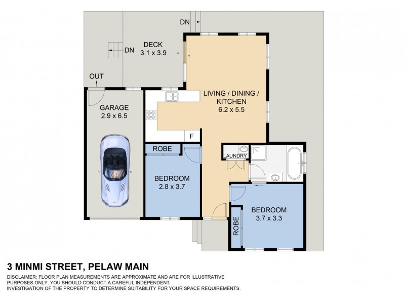 3 Minmi Street, Pelaw Main NSW 2327 Floorplan