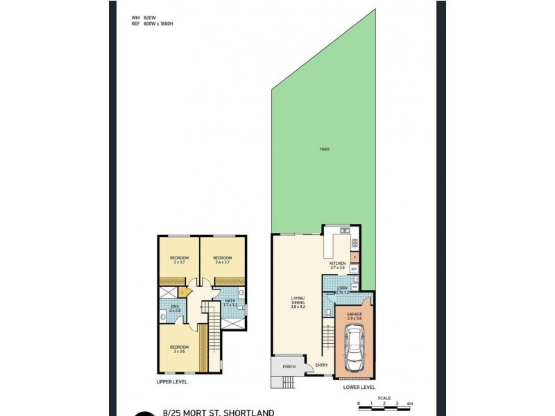 8/25 Mort Street, Shortland NSW 2307 Floorplan