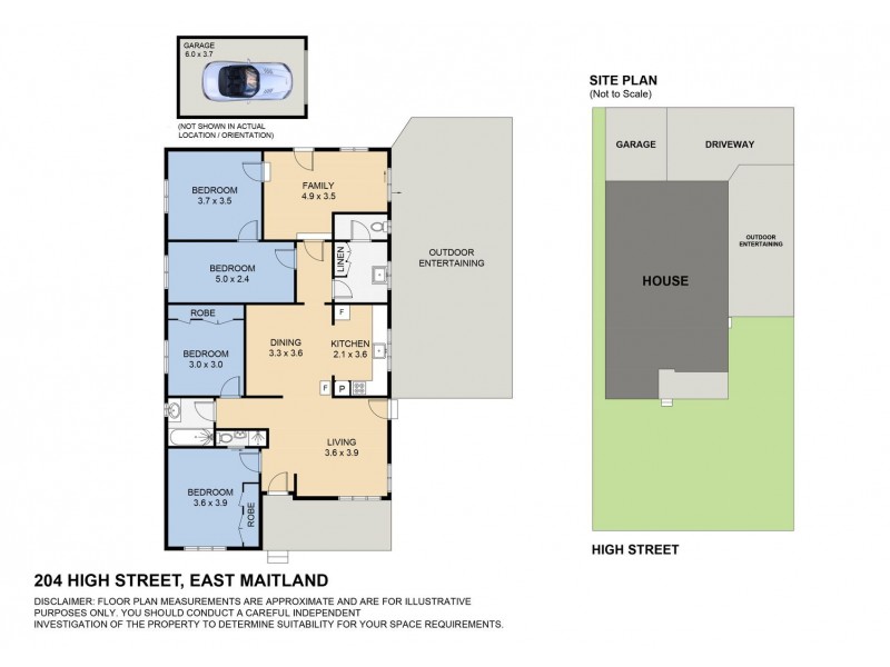 204 High Street, East Maitland NSW 2323 Floorplan