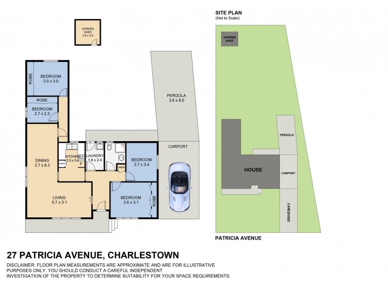 27 Patricia Avenue, Charlestown NSW 2290 Floorplan