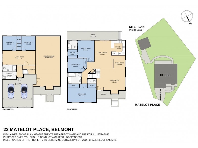 22  Matelot Place, Belmont NSW 2280 Floorplan