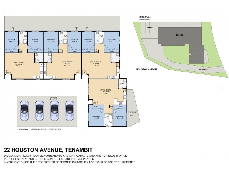 22 Houston Avenue, Tenambit NSW 2323 Floorplan