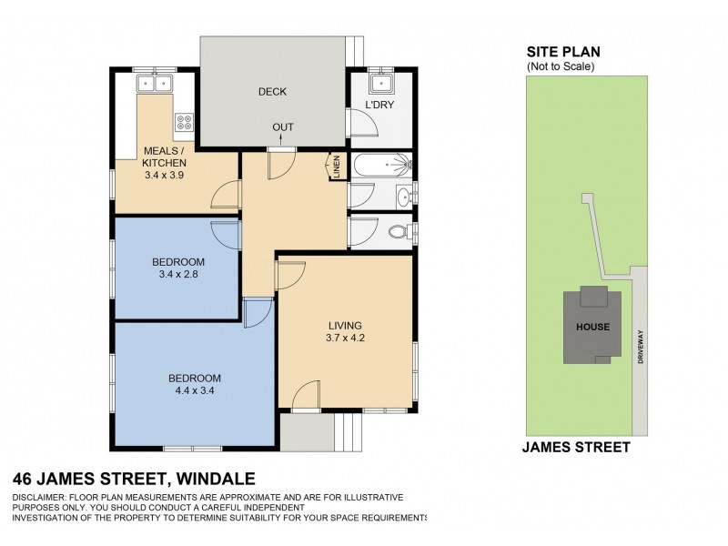 46 James Street, Windale NSW 2306 Floorplan