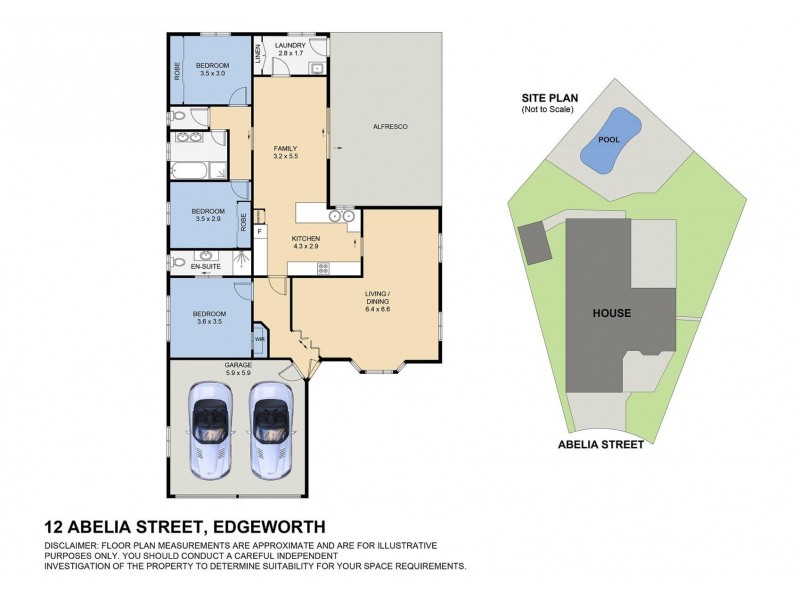 12 Abelia Street, Edgeworth NSW 2285 Floorplan
