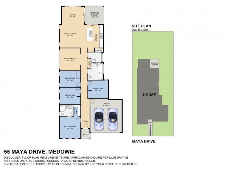 55 Maya Drive, Medowie NSW 2318 Floorplan