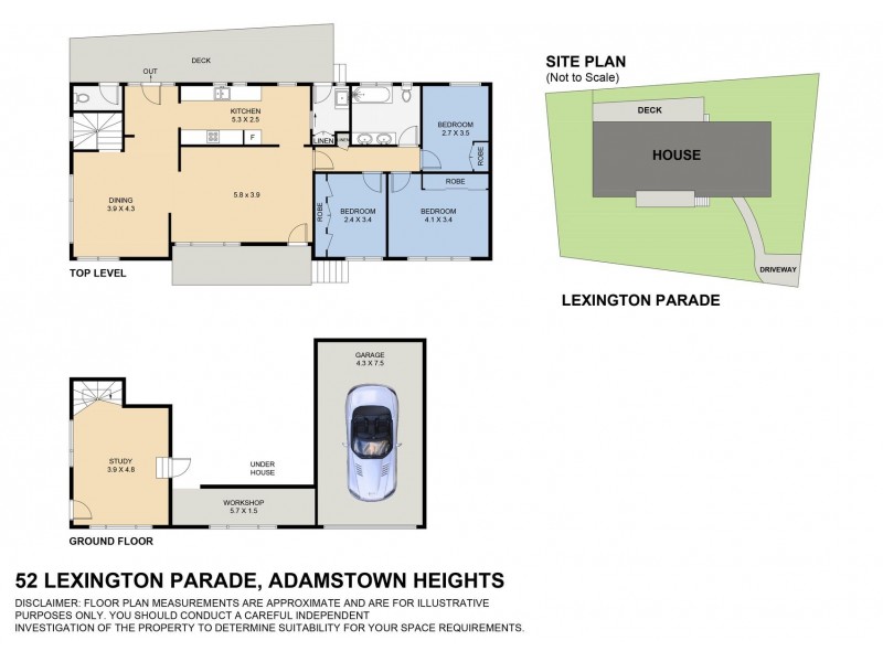 52 Lexington Parade, Adamstown Heights NSW 2289 Floorplan