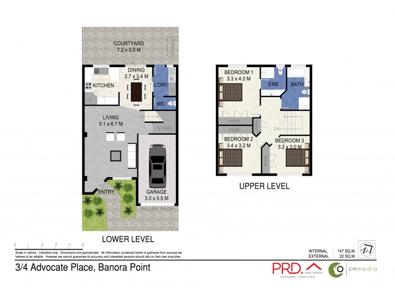 3/4 Advocate Place, Banora Point NSW 2486 Floorplan