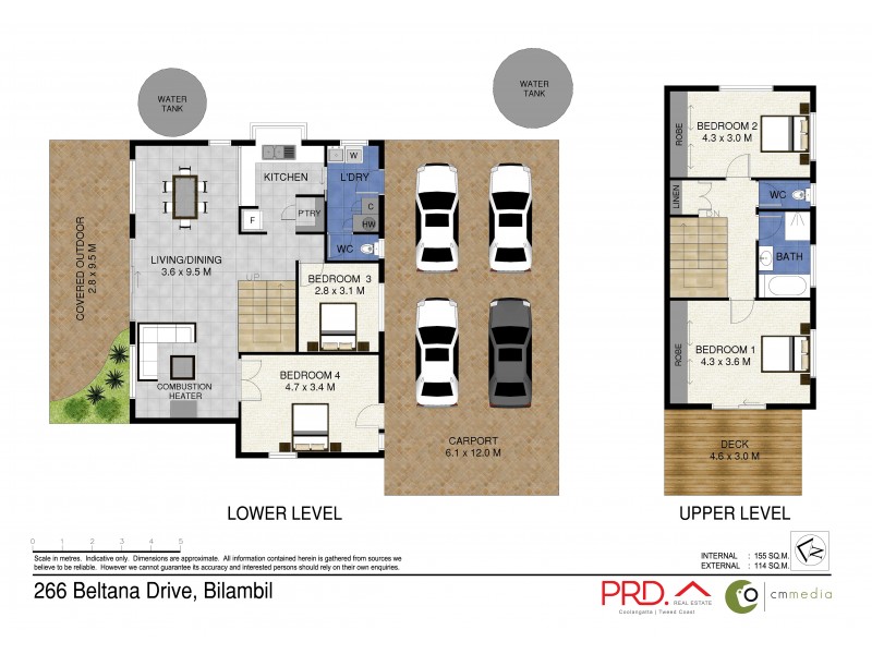 266 Beltana Drive, Bilambil NSW 2486 Floorplan