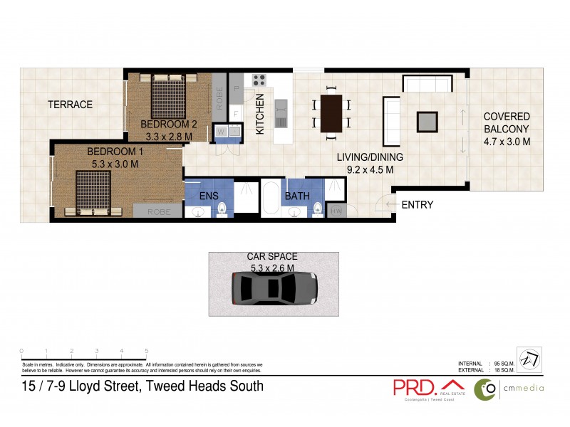 15/7-9 Lloyd Street, Tweed Heads South NSW 2486 Floorplan