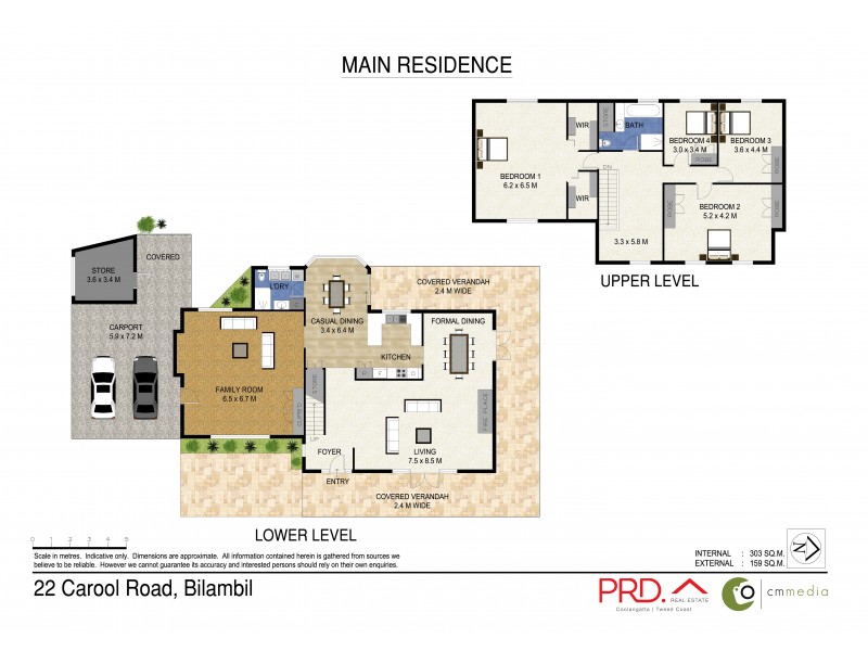 22 Carool Road, Bilambil NSW 2486 Floorplan