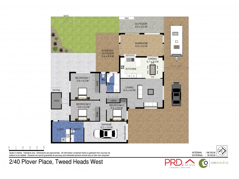 2/40 Plover Place, Tweed Heads West NSW 2485 Floorplan